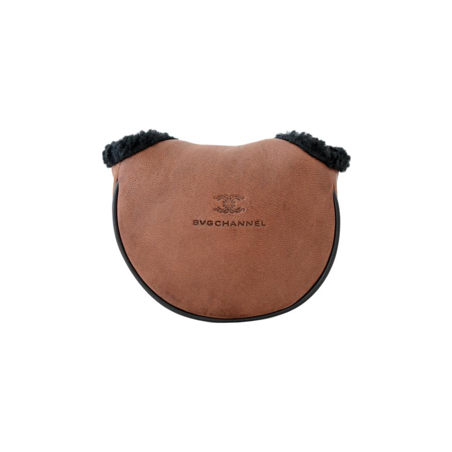 BVGCHANNEL パターカバー ルーナピエーナ 最高級天然極本革 レザー 職人仕立て マレット型対応 ボタン式 ゴルフ ギフト ブラック　ブラウン　黒　茶 |  | 09