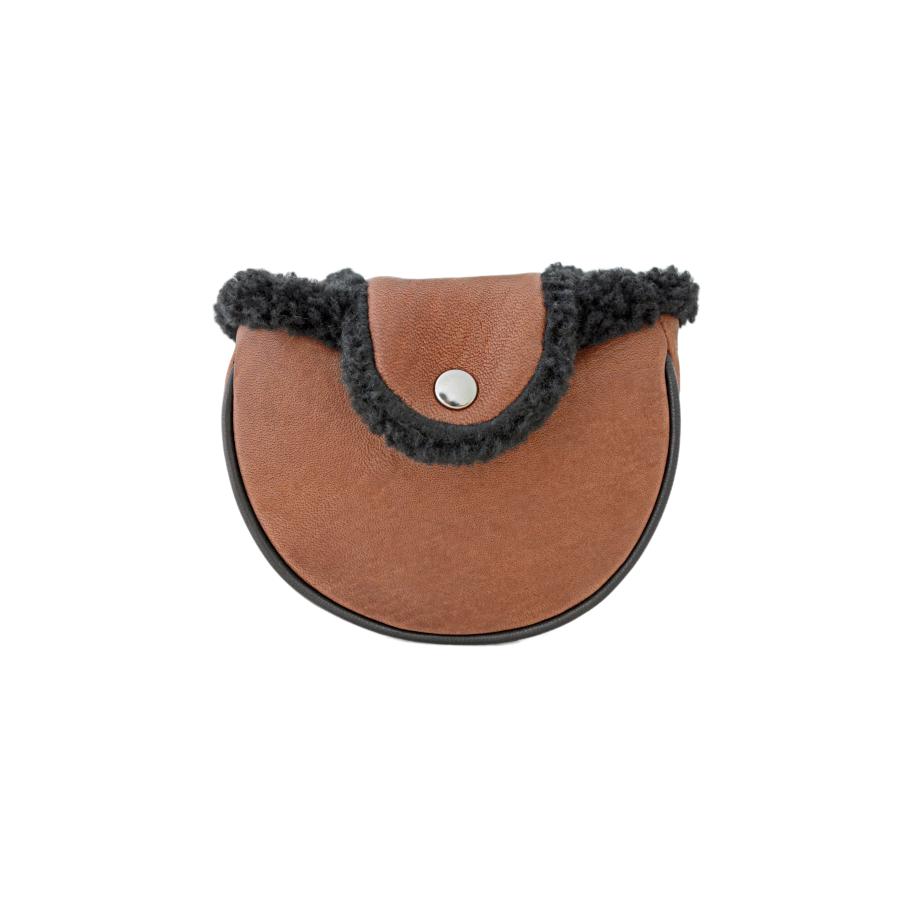 BVGCHANNEL パターカバー ルーナピエーナ 最高級天然極本革 レザー 職人仕立て マレット型対応 ボタン式 ゴルフ ギフト ブラック　ブラウン　黒　茶 |  | 10