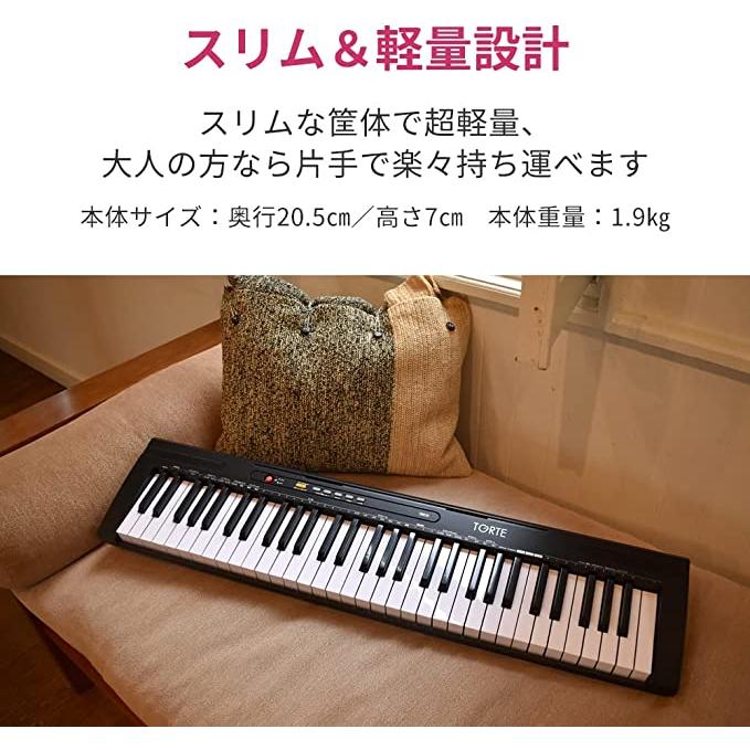 カシオ CASIO ベーシックキーボード ブラック [61鍵盤] CT-S200BK 