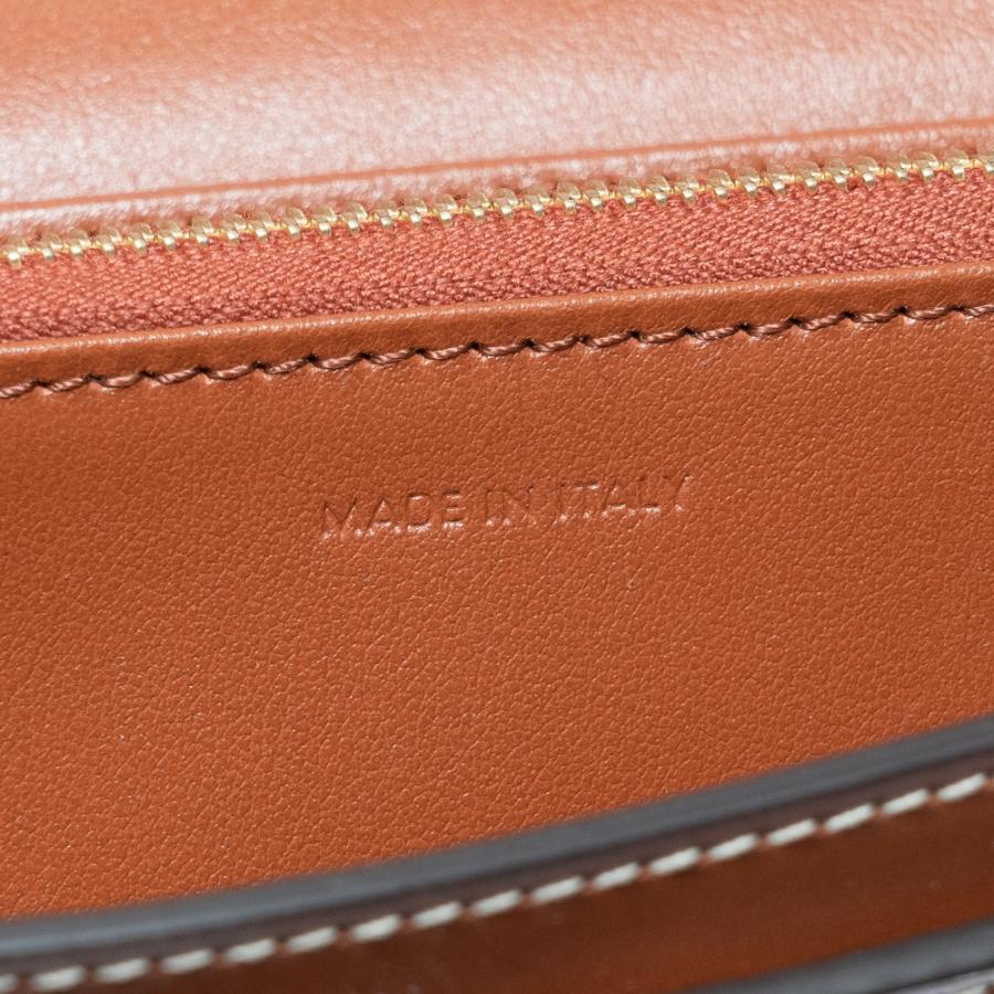 セリーヌ CELINE 財布 二つ折り長財布 フラップウォレット ツイード