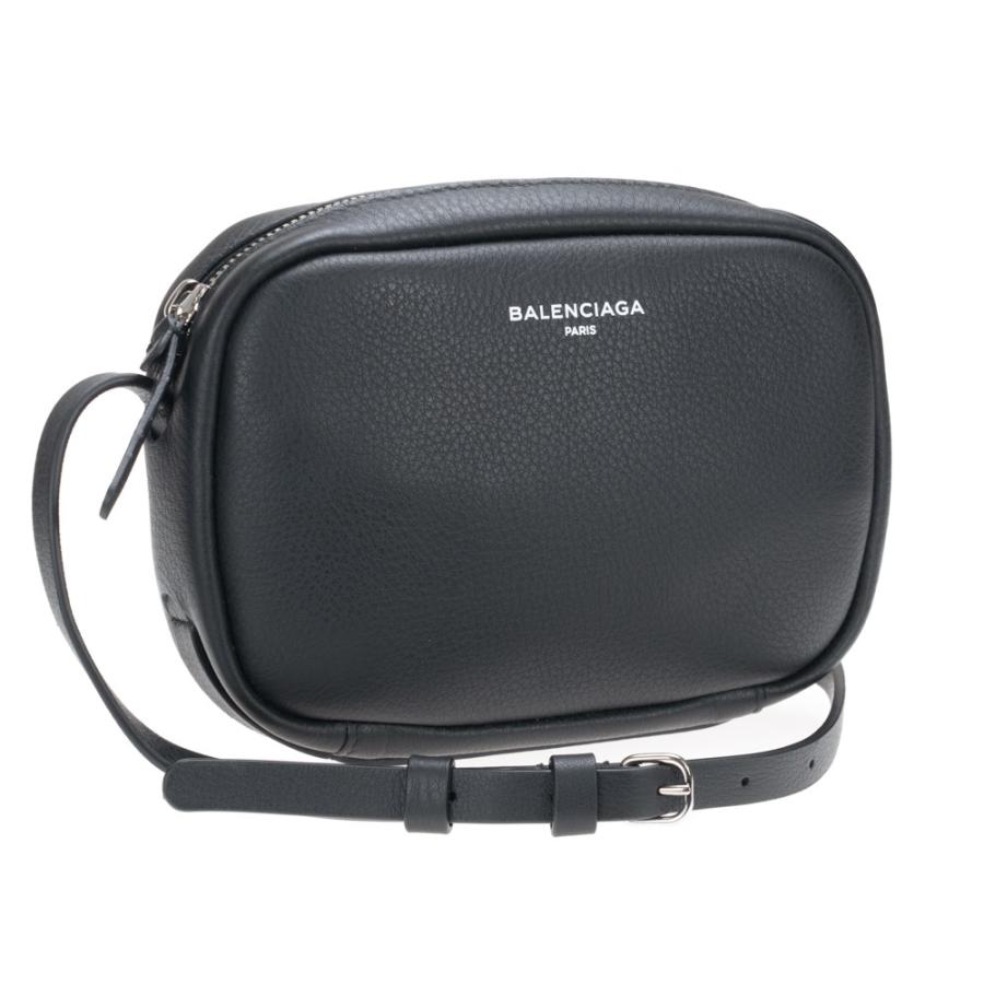 バレンシアガ ショルダーバッグ カメラバッグ ブラック エブリデイ レザー 489809 D6W1N 1000 BALENCIAGA