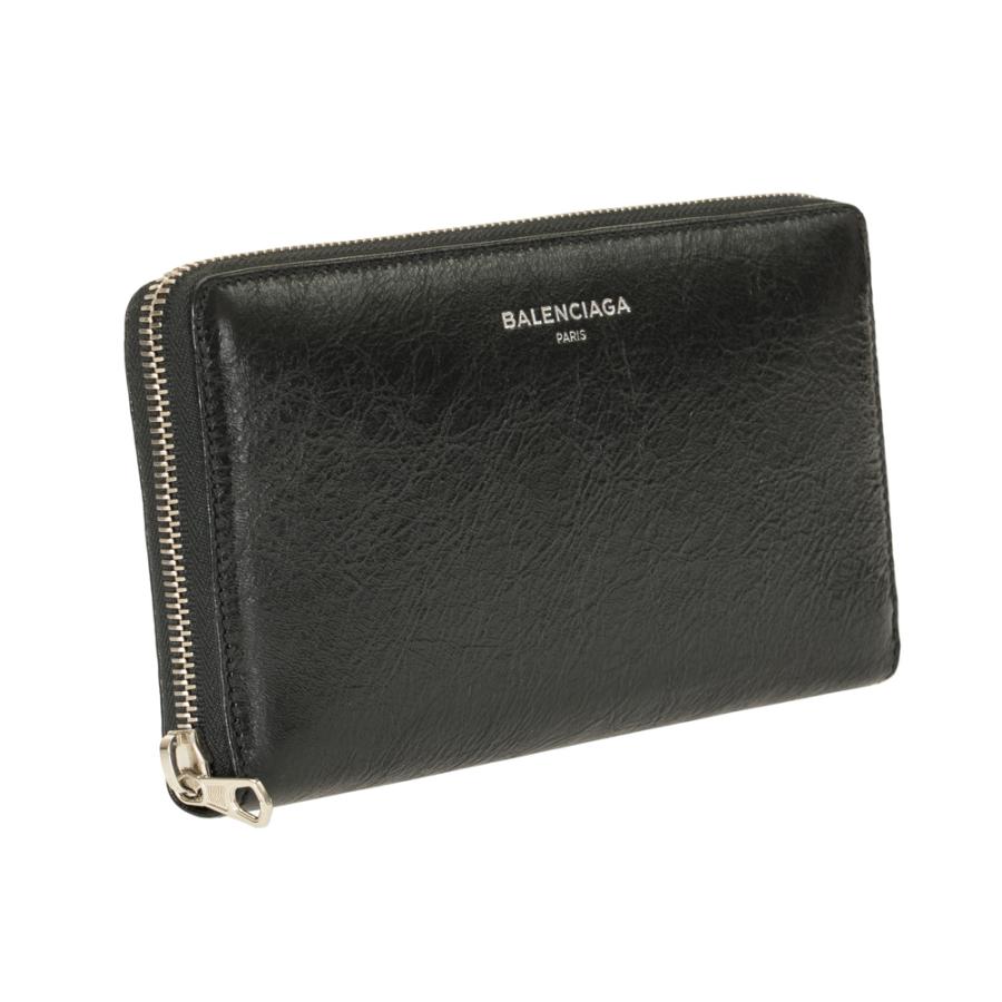 バレンシアガ 財布 BALENCIAGA 長財布 メンズ レディース ブラック