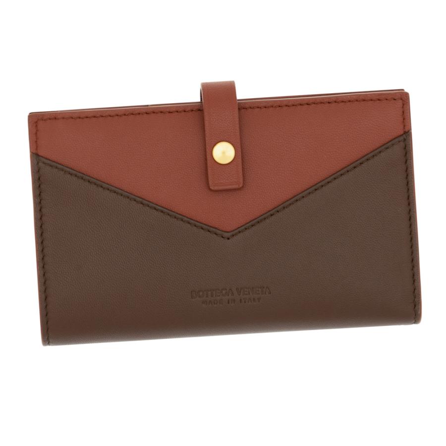 直売アウトレット ［2046］良品 ＊ボッテガヴェネタ＊ 折財布 ブラウン