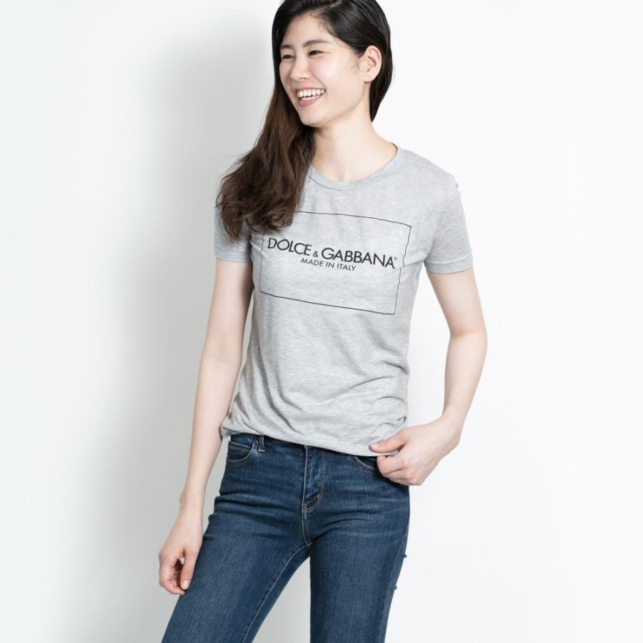 ドルチェ&ガッバーナ DOLCE&GABBANA クルーネック ドルガバ Tシャツ 半袖 レディース グレー ロゴ プリント カットソー カジュアル F8H32TG7TXM1 36 :dolce-gabbana-f8h32tg7txm1:ZOKZOK - 通販 - Yahoo!ショッピング ドルチェ&ガッバーナ DOLCE&GABBANA クルーネック ドルガバ Tシャツ 半袖 レディース グレー ロゴ プリント カットソー カジュアル F8H32TG7TXM1 36 :dolce-gabbana-f8h32tg7txm1:ZOKZOK - 通販 - Yahoo!ショッピング