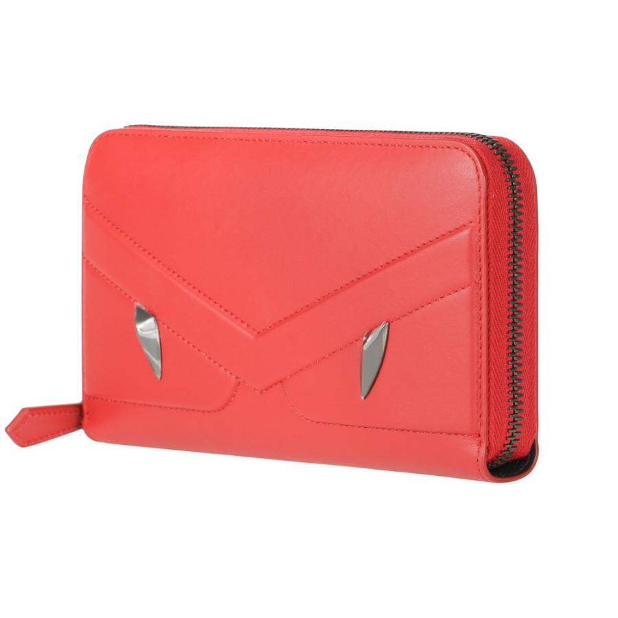 アウトレット フェンディ 財布 長財布 ラウンドファスナー Fendi バグス メンズ レディース レッド 7m0210 A5f4 198 0274 Zip Around Bugs モンスター Fendi 7m0210 0274 Zokzok 通販 Yahoo ショッピング