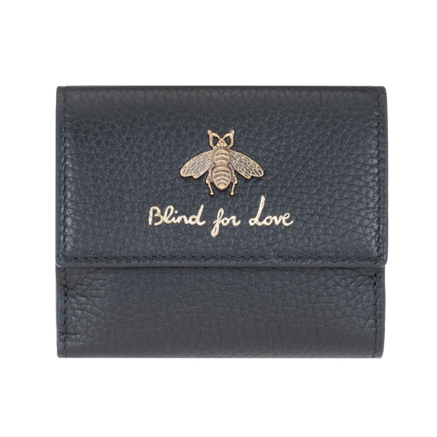 グッチ ミニ財布 Gucci 三つ折り財布 ビー ブラック レザー レディース 蜂 Gucci am0t1000 Zokzok 通販 Yahoo ショッピング