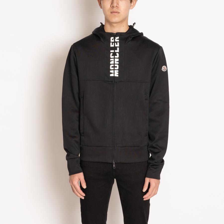 モンクレール Moncler パーカー ジャージ トップス メンズ ブラック フード付 S M L C8009 999 春夏 Maglia 黒 お洒落 ユニセックス Moncler Zokzok 通販 Yahoo ショッピング