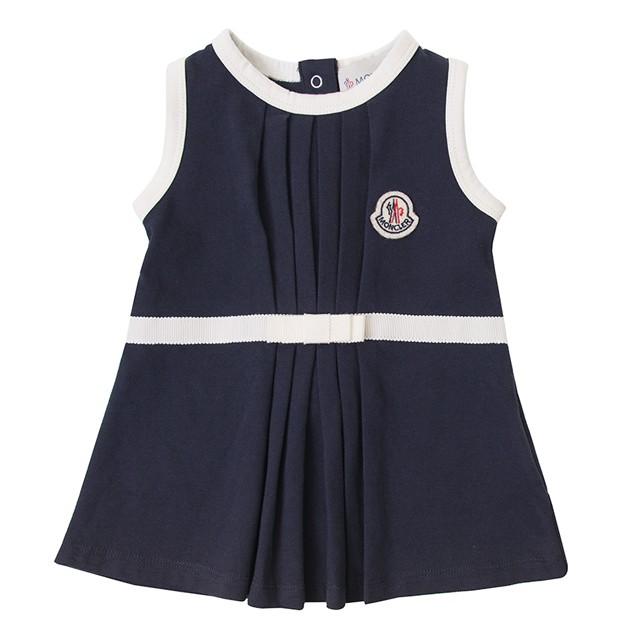 モンクレール Moncler ベビー キッズ ノースリーブ ワンピース パンツセット ネイビー ホワイト 1 3カ月 女の子用 Comleto Abito Culotte 新品 正規品 Moncler Zokzok 通販 Yahoo ショッピング