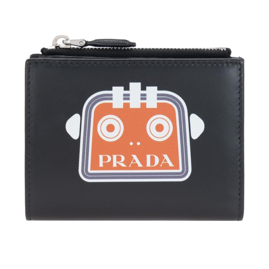 プラダ 財布 二つ折り財布 小銭入れ付き メンズ ブラック ロボット Prada 1ml023 2cc6 F0u37 City Sport Bil Nero レザー Prada 1ml023 Zokzok 通販 Yahoo ショッピング