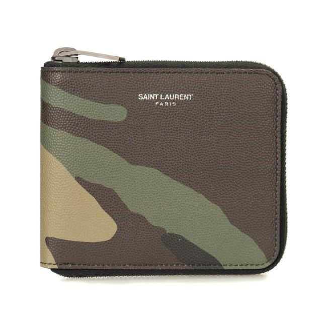 サンローランパリ Saint Laurent Paris 二つ折り財布 4184 Cx22r 3066 プリントレザー スモールジップ 迷彩 メンズ レディース 小銭入れなし Slp 4184cx22r3066 Zokzok 通販 Yahoo ショッピング