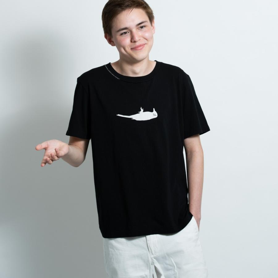 サンローランパリ Saint Laurent Paris Tシャツ カットソー メンズ ブラック 4410 S イタリア製 おしゃれ ロゴ カジュアル Slp 4410 Zokzok 通販 Yahoo ショッピング