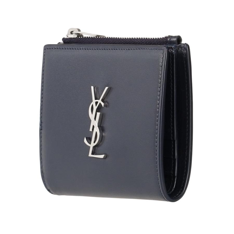 サンローランパリ SAINT LAURENT PARIS 二つ折り 財布 モノグラム
