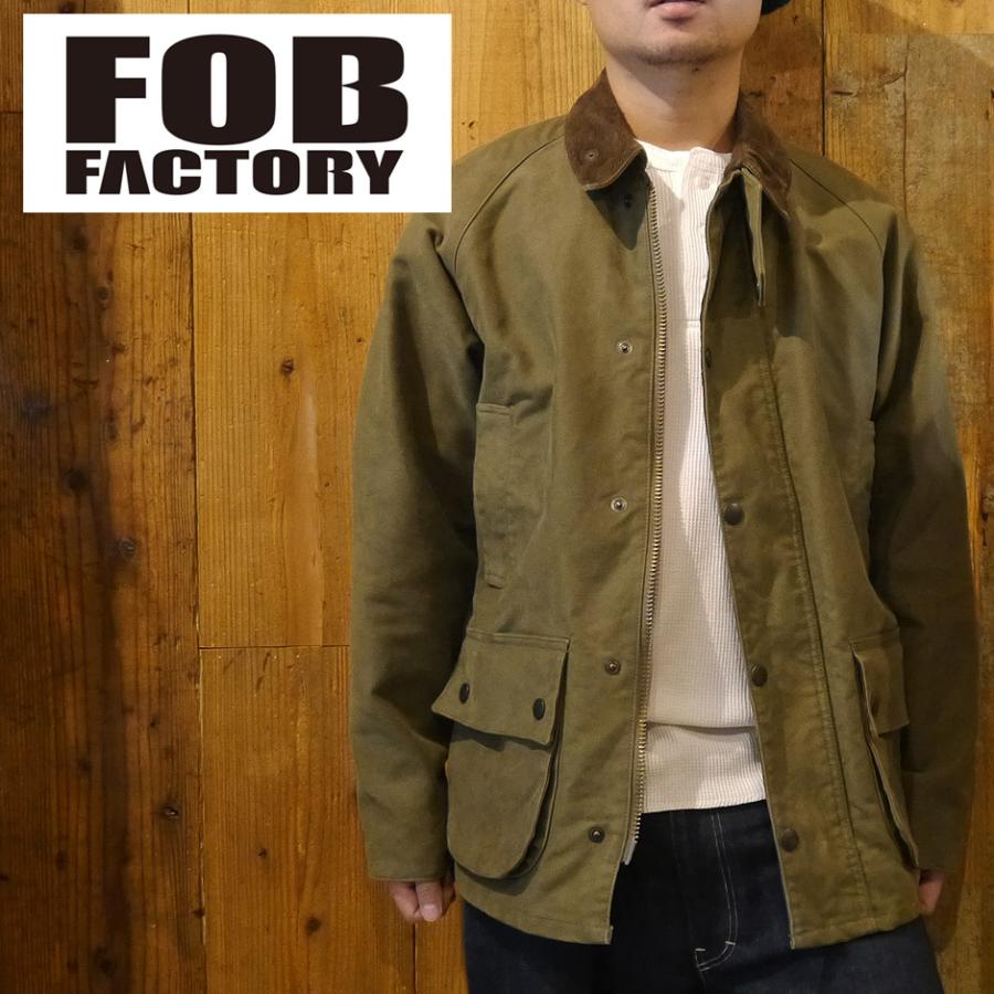 FOB FACTORY ライディングジャケット モールスキン サイズL 日本製 FOB FACTORY FOBファクトリー ライディングジャケット