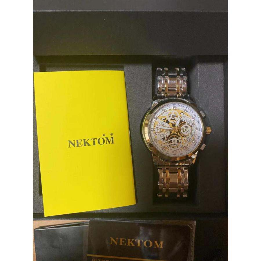 メンズ腕時計 機械式 高級ブランド NEKTOM : エス・キュウ・キュウ