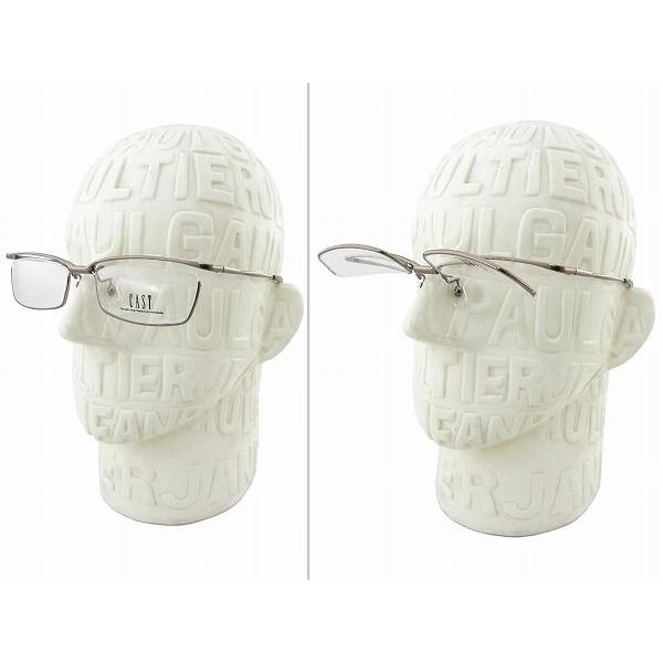 キャスト5616-1単式ハネアゲ メガネフレーム2011茶 ビジネス 日本製 跳ね上げ 眼鏡 |  | 02