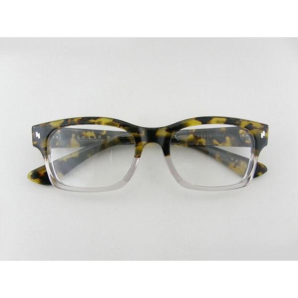 tsetse×甚六作 TCL-003-6 メガネフレーム 個性的 柄物 眼鏡 レトロ めがね 男女兼用 クラシカル ウェリントン ツェツェ感 度付可 べっ甲柄 伊達 |  | 01