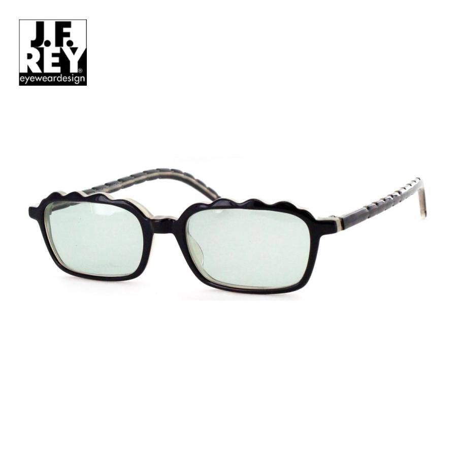 [JF Rey]ジェイエフレイ デッドストック 新品 入手困難 サングラス J 701 N/356 ブラック かわいい フランス なみなみ 波 レトロ お洒落 おしゃれ | 