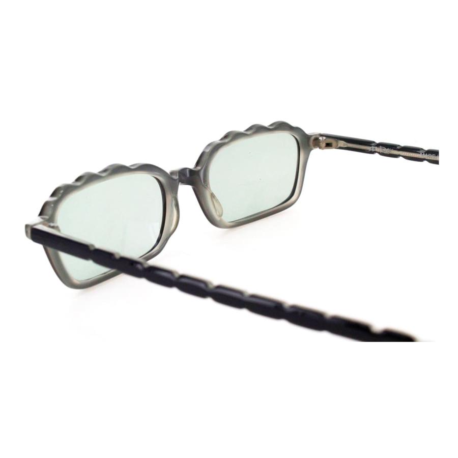 [JF Rey]ジェイエフレイ デッドストック 新品 入手困難 サングラス J 701 N/356 ブラック かわいい フランス なみなみ 波 レトロ お洒落 おしゃれ |  | 03