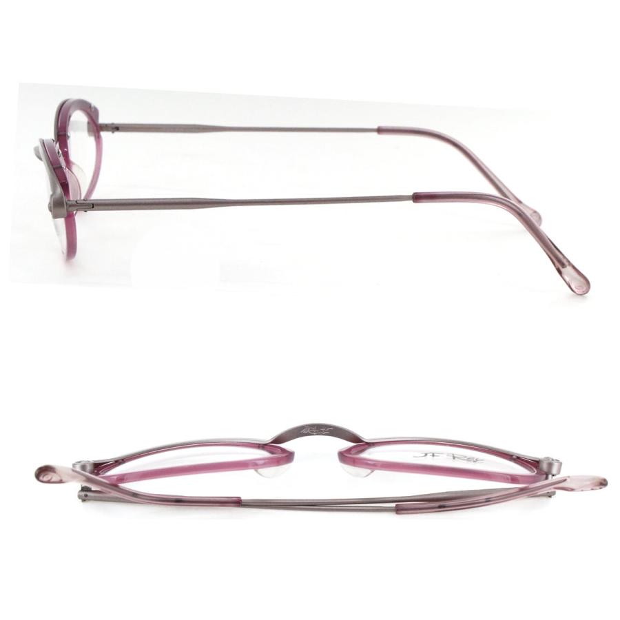[JF Rey] ジェイエフレイ デッドストック 新品 入手困難 メガネフレーム J186 142 280 ピンク かわいい フランス 渦 うず キュート レトロ お洒落 おしゃれ |  | 04