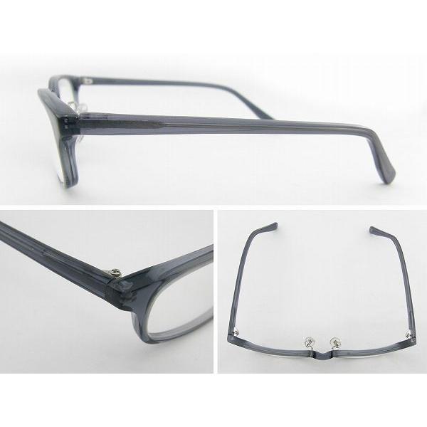 お買得6800円メガネセット 　度付レンズ付 メガネフレームDSC008-2シンプル お得 スクエア カジュアル ユニセックス |  | 02