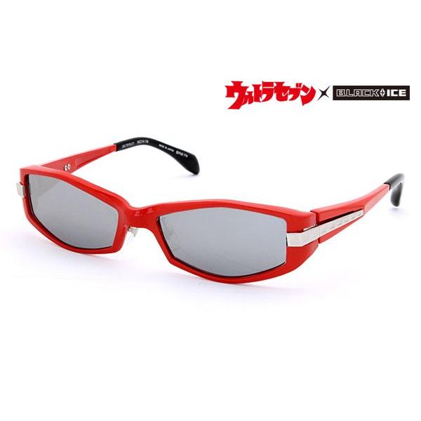 限定品 ウルトラセブン Black Ice ブラックアイス Us701s 1 サングラス コラボ めがね 限定 プレミア 伊達メガネ 鯖江 円谷プロ公認 ウルトラアイ おすすめ