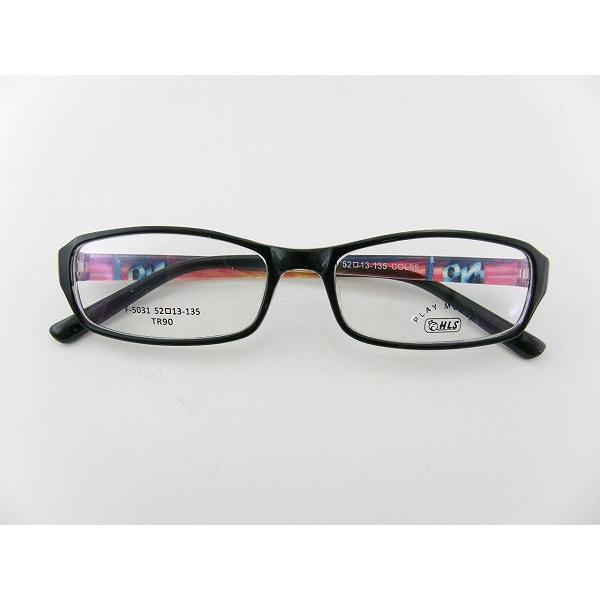 ！オリジナル メガネフレーム F5031-5 度付セット ワンポイント 度ありフレーム度付き 新品 本物 眼鏡めがね度付対応クリア ZIFL |  | 01