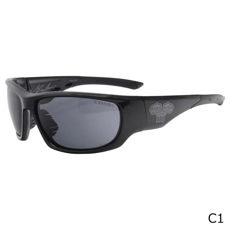 BLACK FLYS サングラス Fly Knuckles ブラック ケース付き BLACK FLYS（ブラックフライ） BLACK FLY サングラス KENDRICK BBQ/FLY