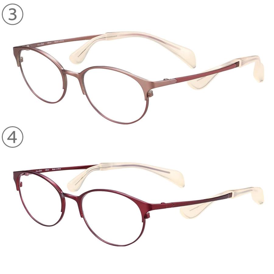 鼻に跡がつかない 老眼鏡 ちょこシー FG24514 51サイズ Choco See