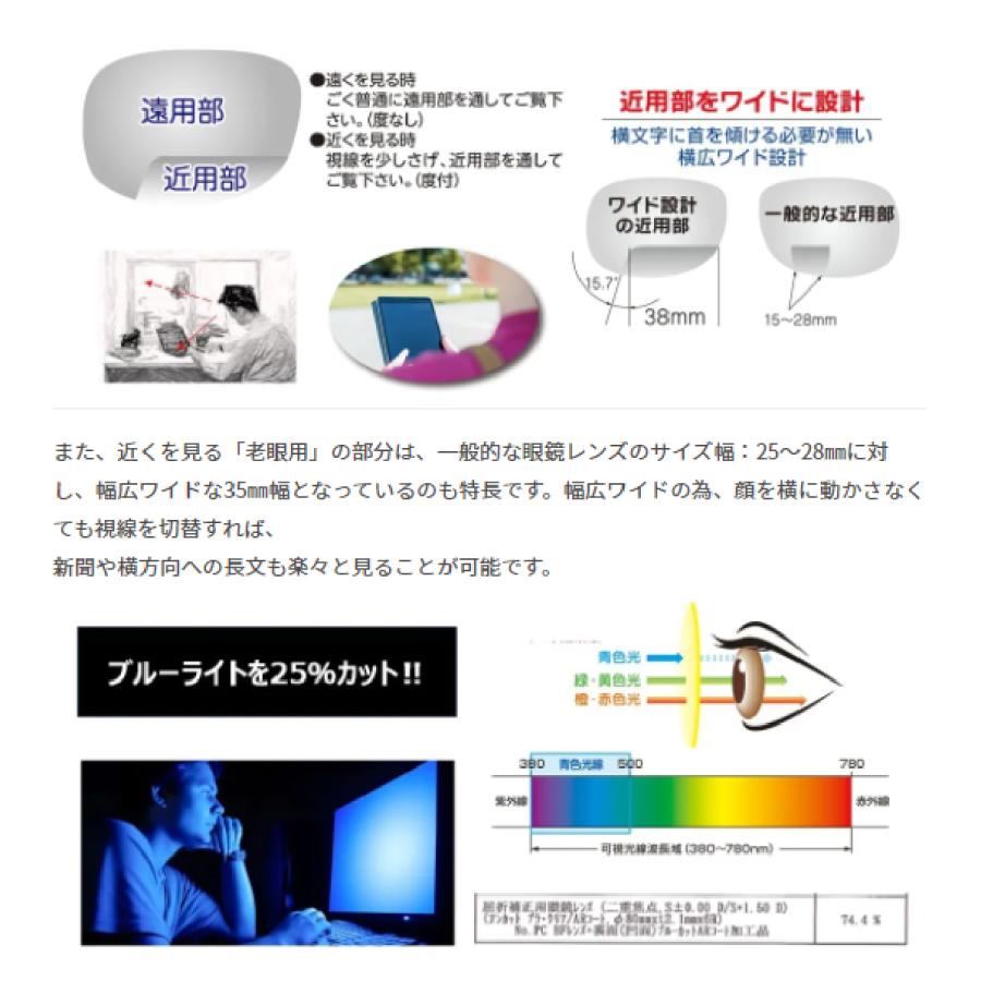 クリック エグゼ CliC EXE 老眼鏡 シニアグラス 【遠近両用】二重焦点　芸能人愛用の老眼鏡 首からかけられる 度数も選べる 安心マグネット｜squacy｜11