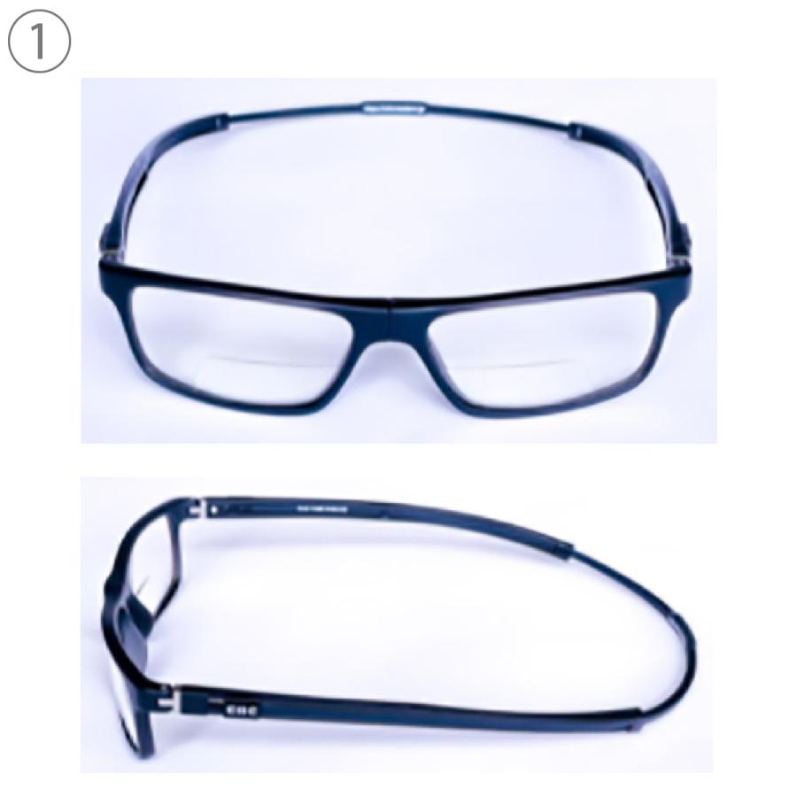 クリック エグゼ チューブ CliC EXE TUBE 老眼鏡 二重焦点 シニアグラス　芸能人愛用の老眼鏡 首からかけられる 度数も選べる 安心マグネット