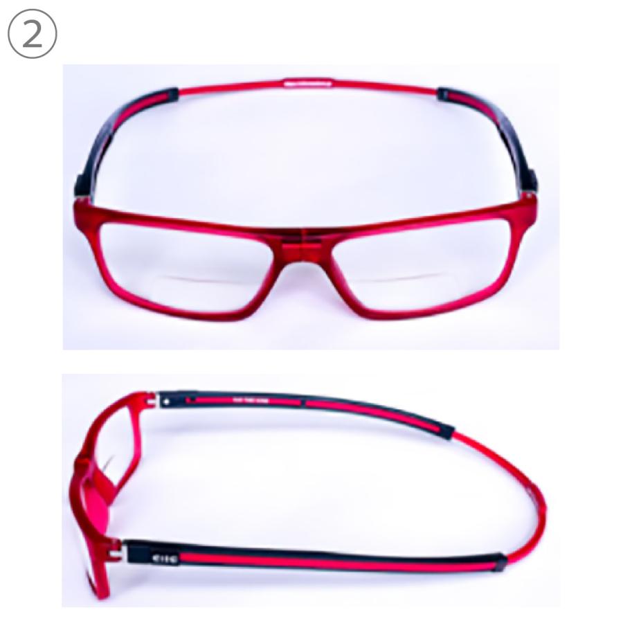 クリック エグゼ チューブ CliC EXE TUBE 老眼鏡 【遠近両用】二重焦点