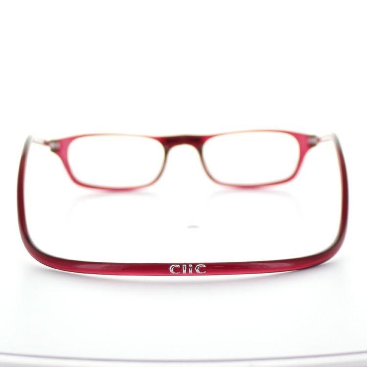 クリックリーダー　アマート・フィオーレ PCレンズセット】Clic readers クリックリーダー PCメガネ UV420