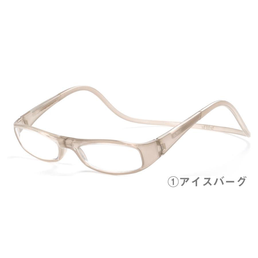 【PCレンズセット】クリックユーロ ClicEURO Clicreaders クリックリーダー UV420 PC眼鏡 首掛け おしゃれ プレゼント 度付き めがね メガネ |  | 01