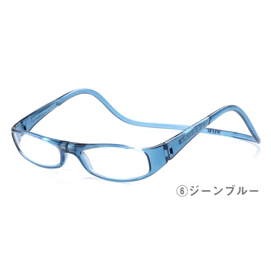 【PCレンズセット】クリックユーロ ClicEURO Clicreaders クリックリーダー UV420 PC眼鏡 首掛け おしゃれ プレゼント 度付き めがね メガネ |  | 06