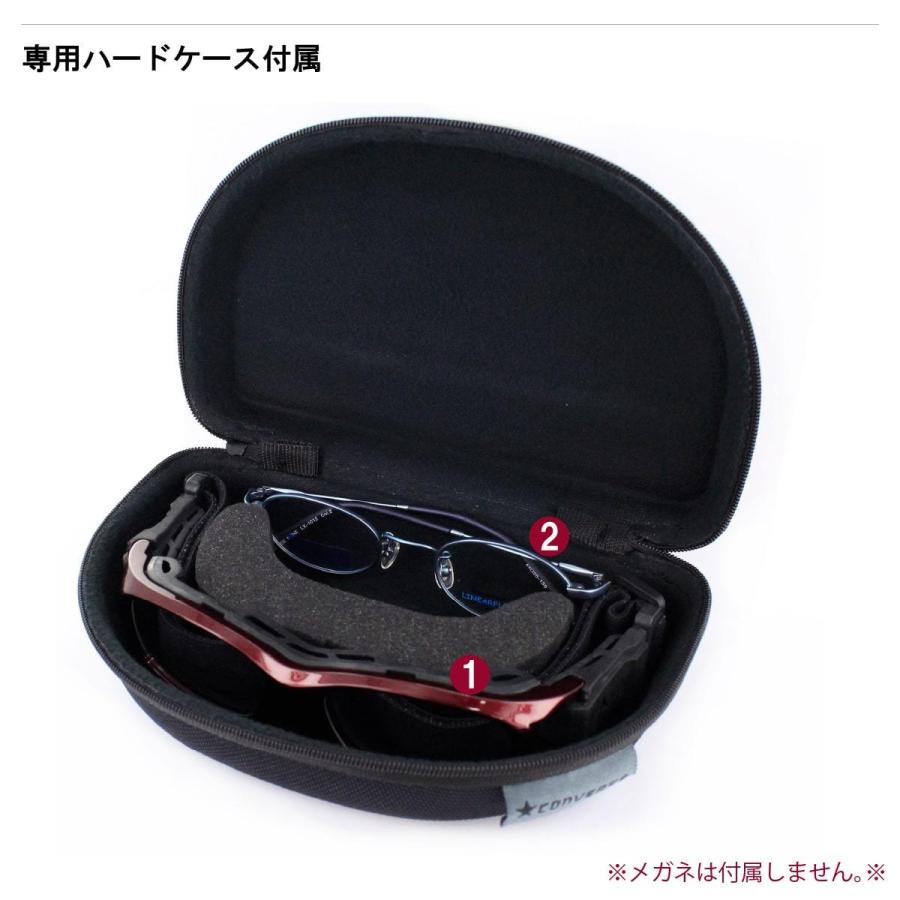 スポーツ用メガネ　子ども用　ケースあり　ゴーグル スポーツメガネ 子供用 スポーツゴーグル キッズ 度付きレンズ