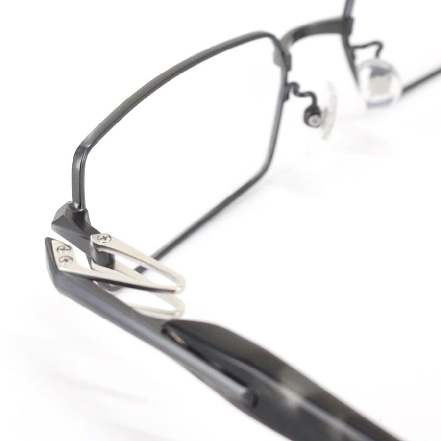 DATE WC 53サイズ メガネ 鼻パッド Uターンヒンジ 板ばね式 フルリム スクウェア こだわり 日本製 送料無料 |  | 02