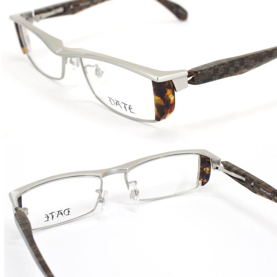 メガネフレーム DATE Strange0 デットストック 現品限り 55サイズ フルリム スクエア 眼鏡 こだわり 日本製 メンズ レディース 男性用 女性用 送料無料 |  | 01