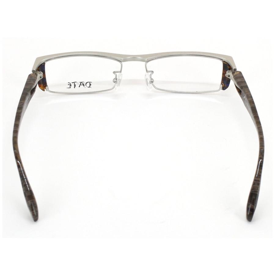 メガネフレーム DATE Strange0 デットストック 現品限り 55サイズ フルリム スクエア 眼鏡 こだわり 日本製 メンズ レディース 男性用 女性用 送料無料 |  | 02