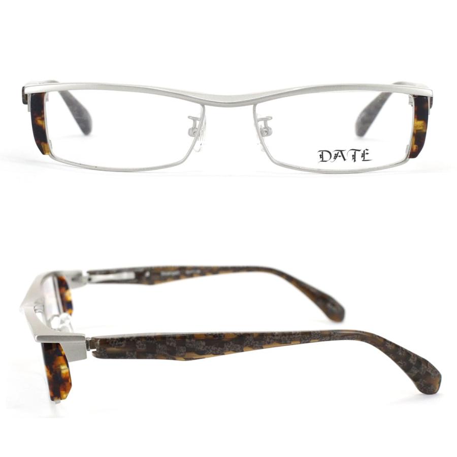 メガネフレーム DATE Strange0 デットストック 現品限り 55サイズ フルリム スクエア 眼鏡 こだわり 日本製 メンズ レディース 男性用 女性用 送料無料 |  | 03
