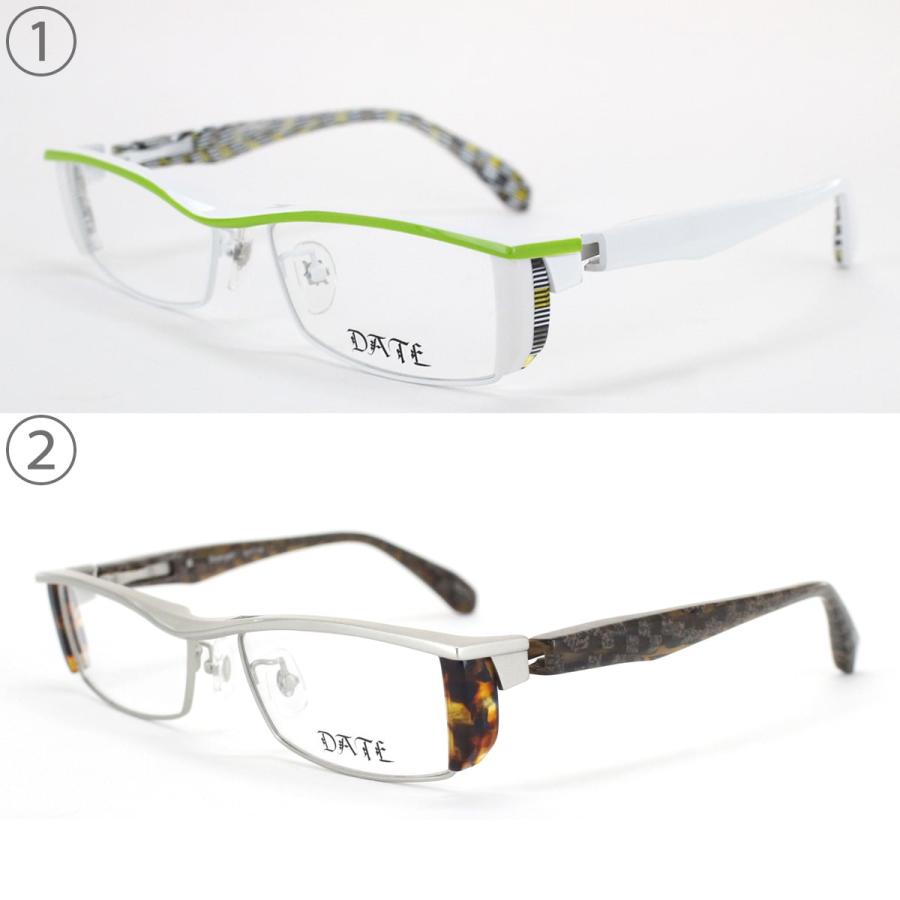 メガネフレーム DATE Strange0 デットストック 現品限り 55サイズ フルリム スクエア 眼鏡 こだわり 日本製 メンズ レディース 男性用 女性用 送料無料 |  | 06