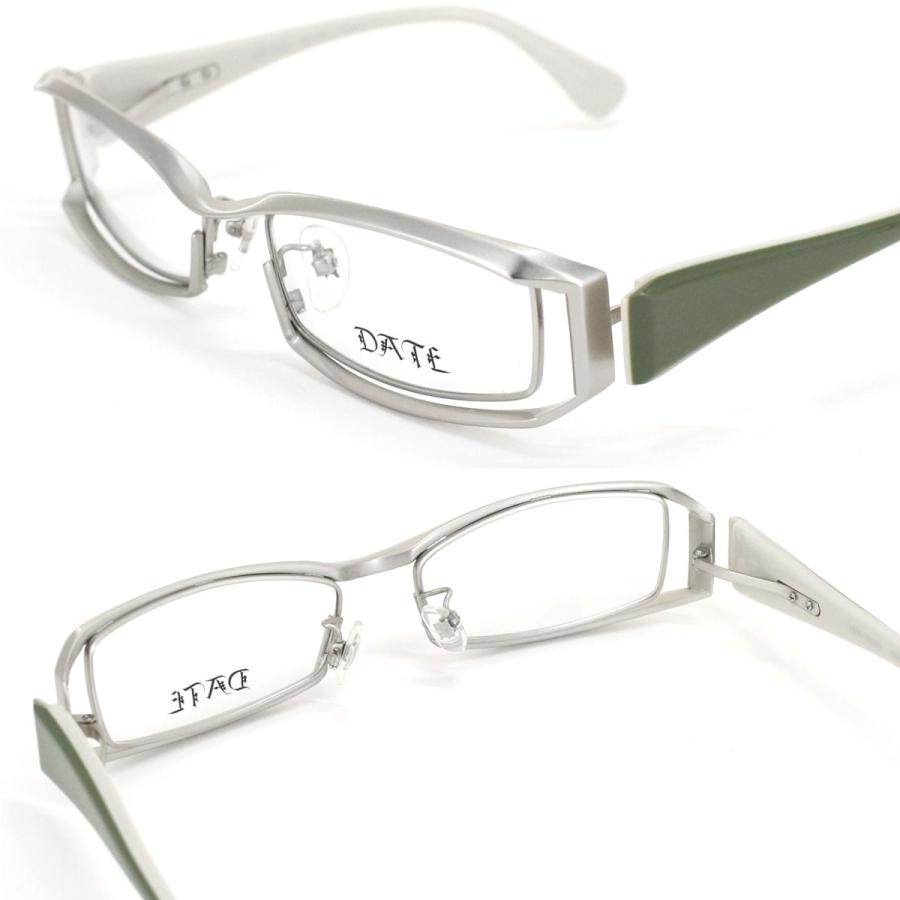 メガネフレーム DATE 1837-0040 デットストック 現品限り 56サイズ フルリム スクエア 眼鏡 こだわり 日本製 メンズ レディース 男性用 女性用 送料無料 |  | 01