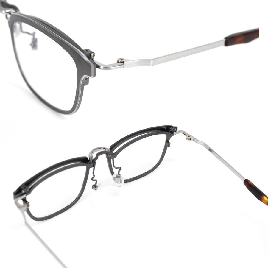 跳ね上げ式眼鏡 DETAIL GRAM ディテールグラム DG0015 quadro 51サイズ