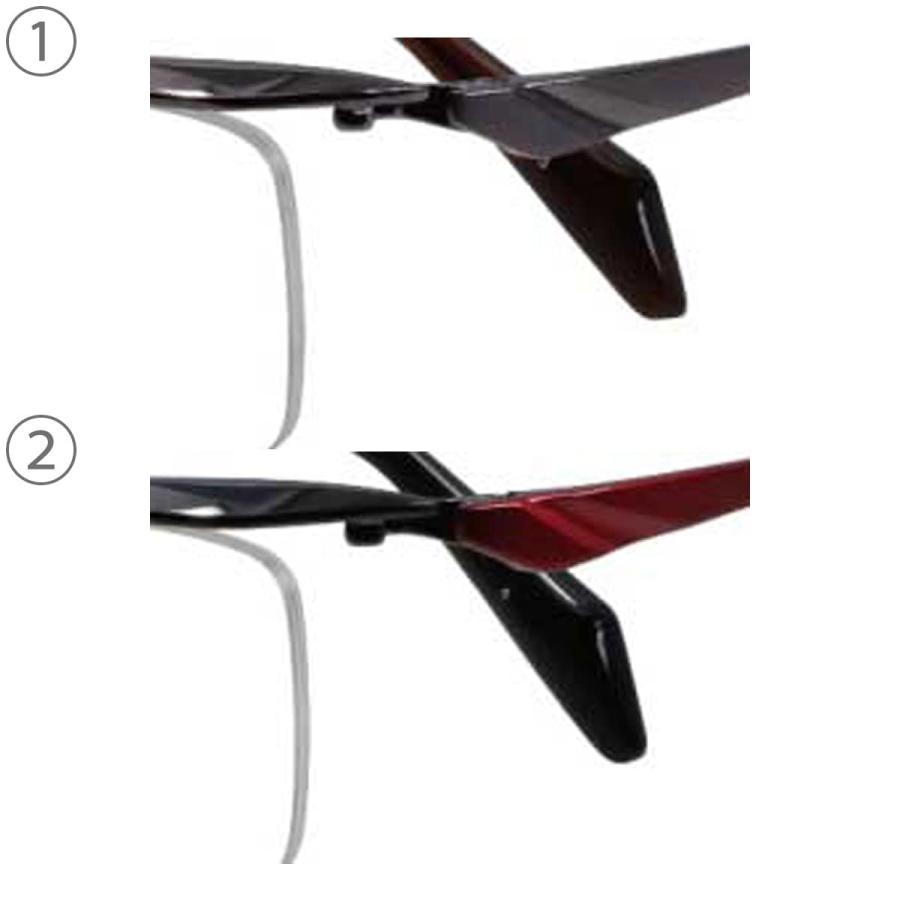 跳ね上げメガネフレーム DUN ドゥアン DUN-6006 55サイズ 紳士 メンズ