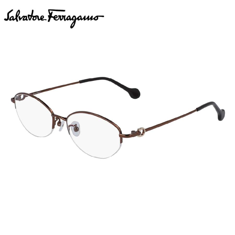 FERRAGAMO フェラガモ メガネ フレーム SF2537A 210 オーバル