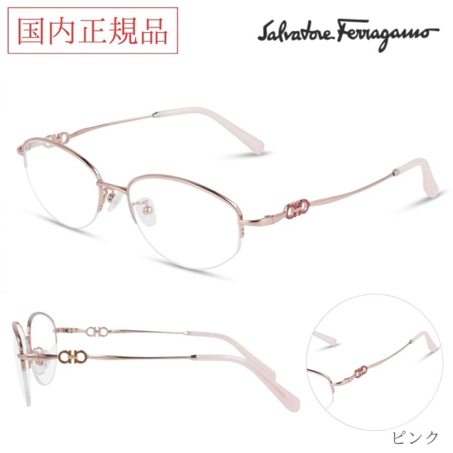 Salvatore Ferragamo サルバトーレフェラガモ メガネフレーム SF2558A 53サイズ ボストン レンズ交換 国内正規品 専用ケース付の画像