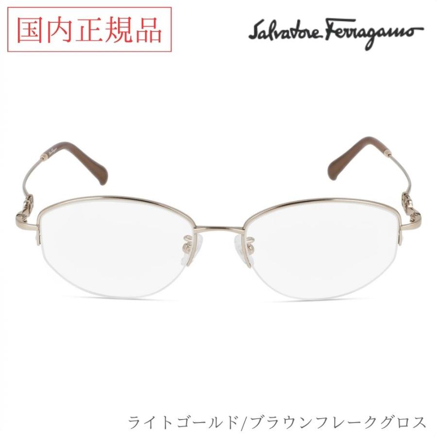 Salvatore Ferragamo サルバトーレフェラガモ メガネフレーム SF2558A 53サイズ ボストン レンズ交換 国内正規品 専用ケース付の画像