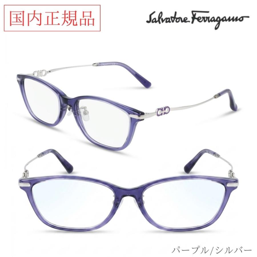 Salvatore Ferragamo サルバトーレフェラガモ メガネフレーム SF2900A 54サイズ バレル 太縁 フルリム レンズ交換 国内正規品 専用ケース付の画像