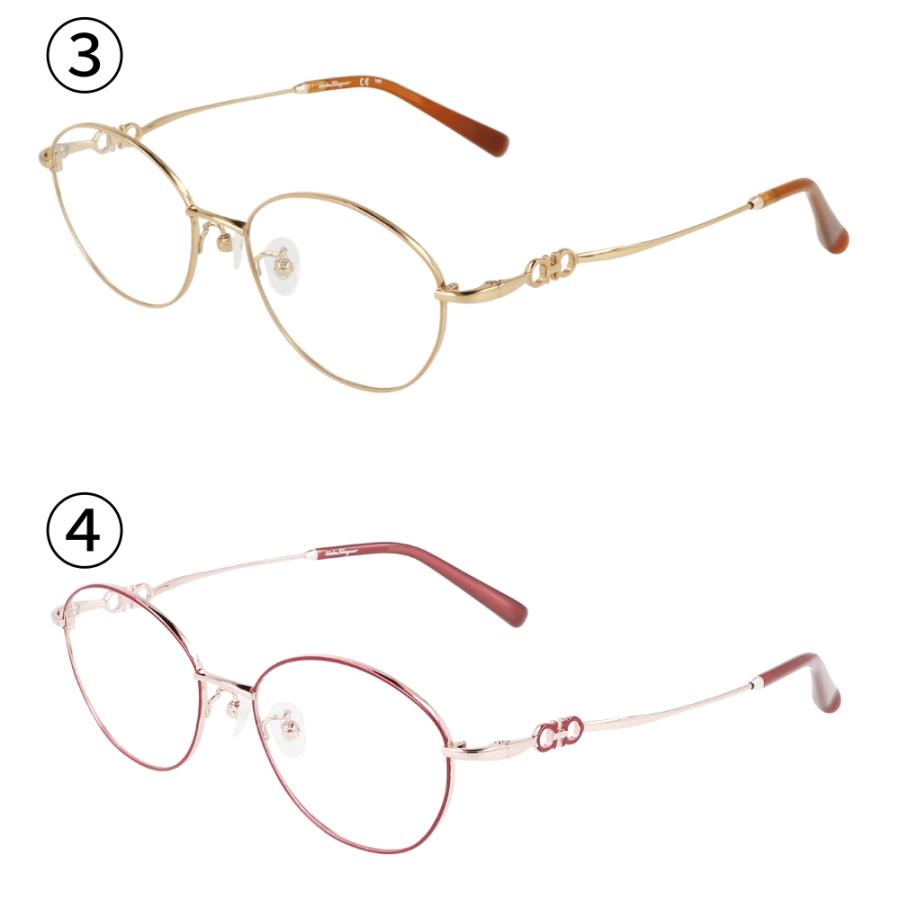 【遠近老眼鏡SET】フェラガモ　 SF2561A-711-51 　メタル　新品 FERRAGAMO（フェラガモ） メガネフレーム SF2561A 51サイズ レディース