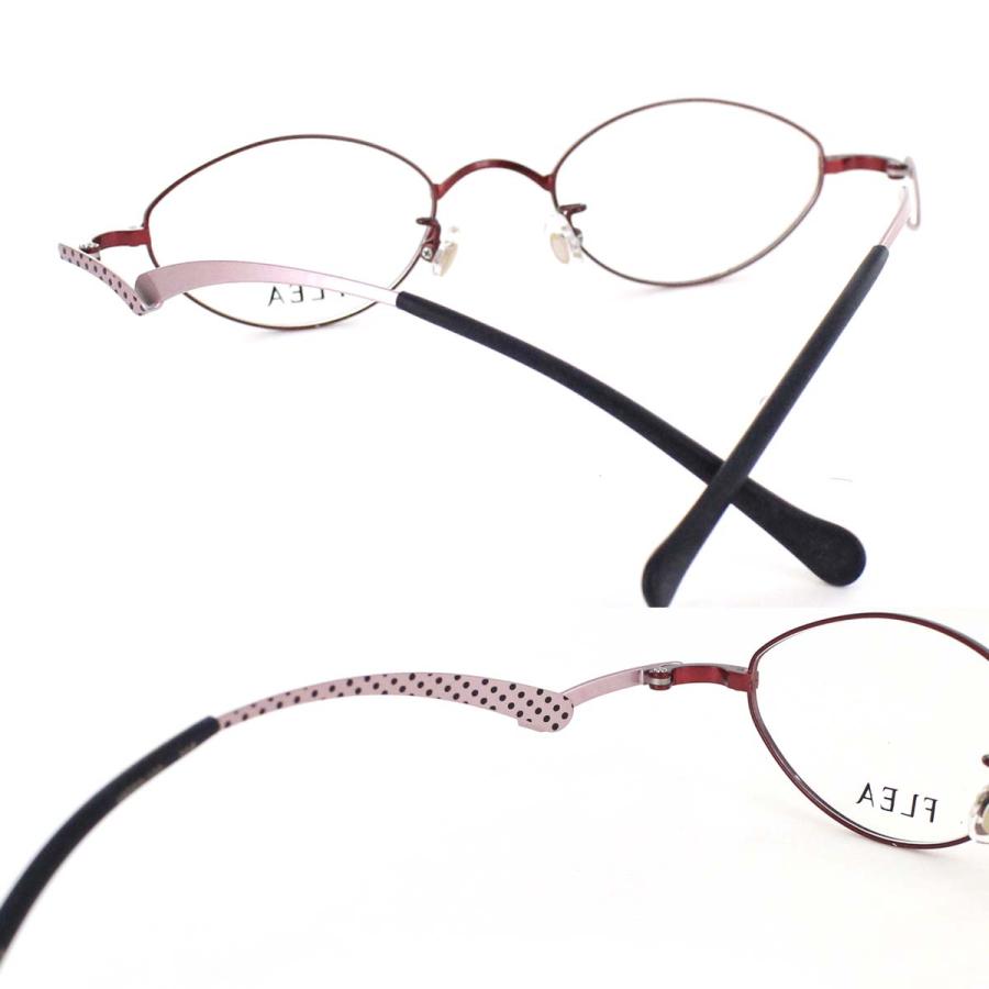 FLEA フリー メガネフレーム F-201 46サイズ 小さめ レディース