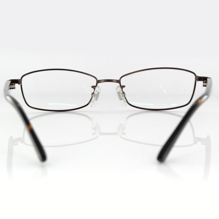 メタルフレーム 四角形メガネ 透明レンズ 51jtcWR5TWL._AC_SY350_QL65_.jpg